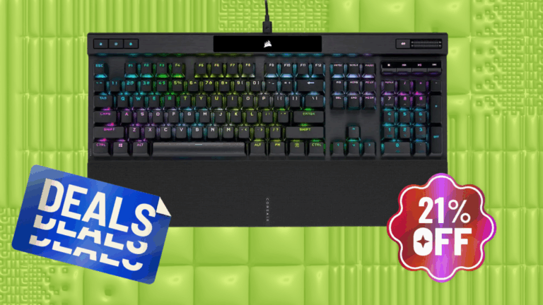 The Type of Deal Worth Checking Out: Take $35 Off a Corsair Gaming Keyboard