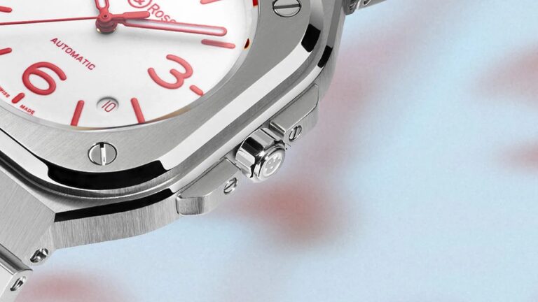 a closeup of a bell and ross watch
