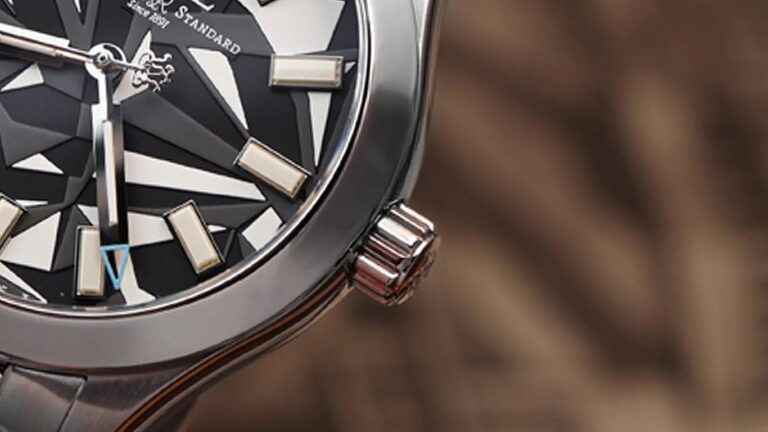 a closeup of a Ball Watch