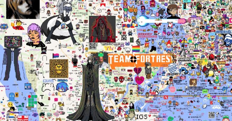 This collaborative doodling website is like Google Maps plus MS Paint
