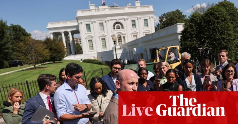 Trump aide defends Robert F Kennedy Jr over CDC chaos, calling him ‘crown jewel of this administration’ – US politics live | US news