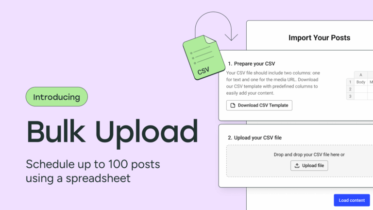 Turn a Spreadsheet Into Scheduled Posts in Seconds