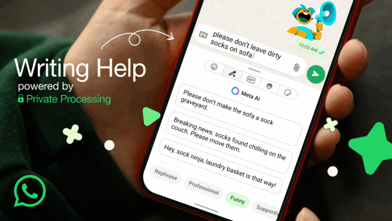 WhatsApp's AI can now turn your messages into awkward dad jokes