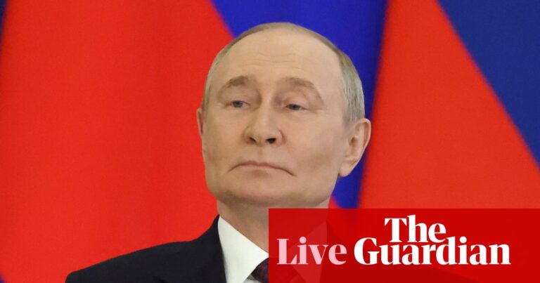 Zelenskyy calls for direct talks with Putin after Russian president says he backs peace negotiations – Europe live | Kyiv