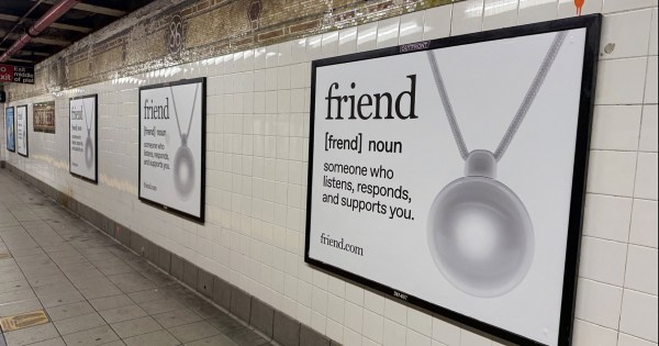 AI Startup Friend Bets On Foes With $1M NYC Subway Campaign AI Startup Friend Bets On Foes With $1M NYC Subway Campaign
