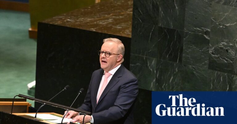 Albanese’s first ever speech to the UN was quite a moment – but the Trump snub loomed large over the day | Anthony Albanese Albanese’s first ever speech to the UN was quite a moment – but the Trump snub loomed large over the day | Anthony Albanese