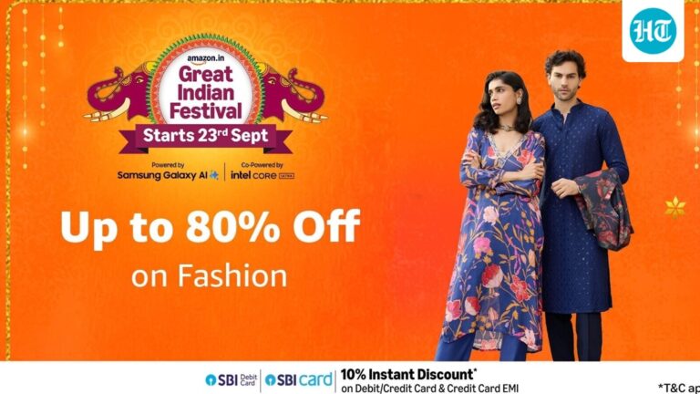 Amazon Great Indian Festival Sale 2025 is LIVE : Kurta pant sets at up to 80% off Amazon Great Indian Festival Sale 2025 is LIVE : Kurta pant sets at up to 80% off
