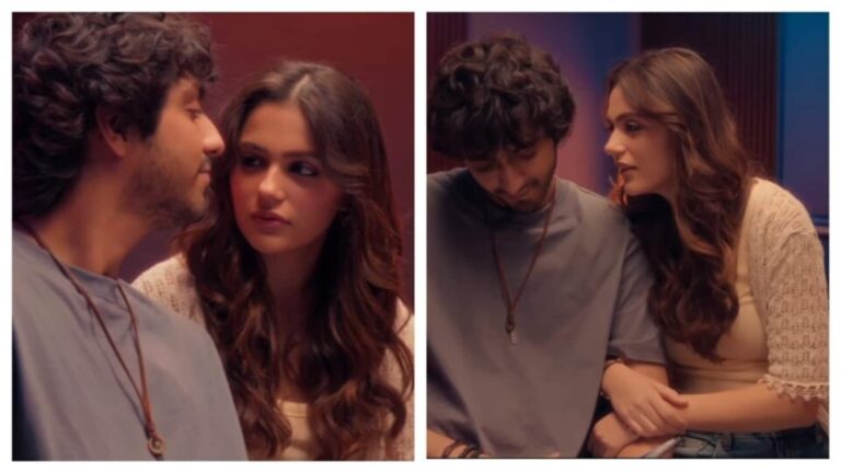 Aneet Padda wore an affordable Zara look for Saiyaara Netflix promotional video with Ahaan Panday: Check price