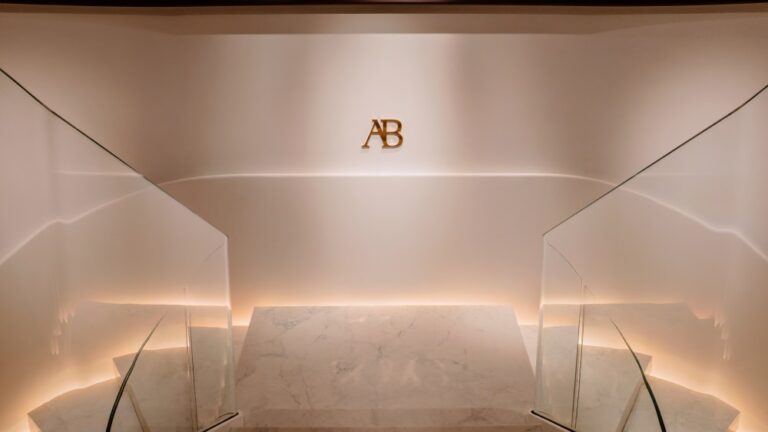 Augustinus Bader Debuts Largest Branded Spa, at Hôtel Costes in Paris The stairway to the Augustinus Bader spa at the Hôtel Costes.