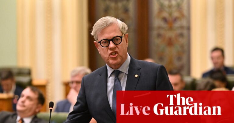 Australia news live: Queensland bans pill testing despite warnings; Littleproud says he’s not a climate denier | Australia news Australia news live: Queensland bans pill testing despite warnings; Littleproud says he’s not a climate denier | Australia news