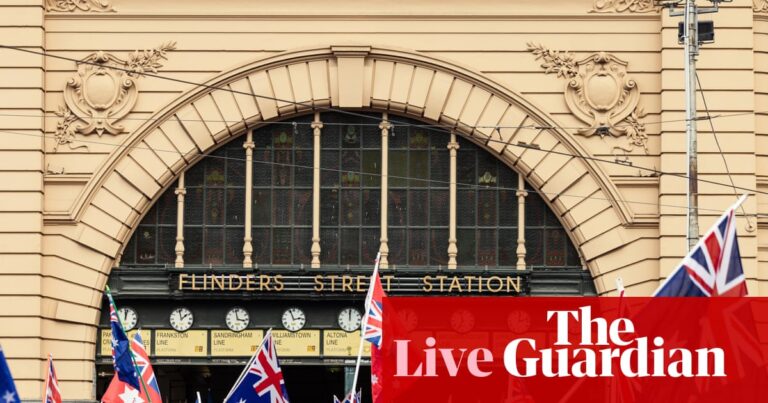 Australia news live: police get extra powers to search protesters for weapons at weekend Melbourne rallies | Australia news