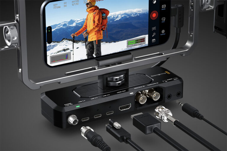 Blackmagic Camera ProDock for iPhone 17, ProRes RAW to Resolve