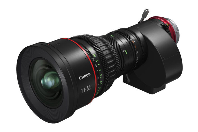 Canon announces CINE-SERVO 11-55mm T2.95-3.95 lens