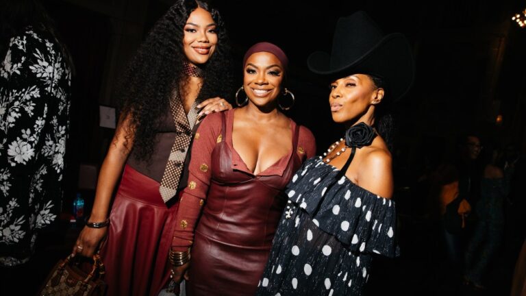 Riley Burruss, Kandi Burruss and June Ambroseat Prabal Gurung Spring 2026 Ready-to-Wear Show.