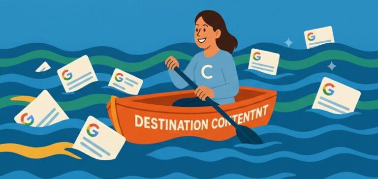 'Destination Content' Is a Lifeboat In the Google Zero Era