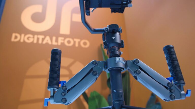 DigitalFoto Ares-se Gimbal Stabilizer Unveiled - Distributes Weight Across Both Hands