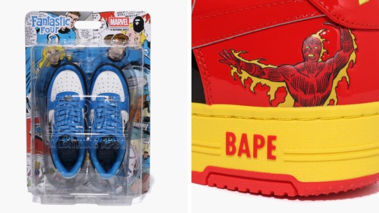 Fantastic Four Bape Sta Sneakers