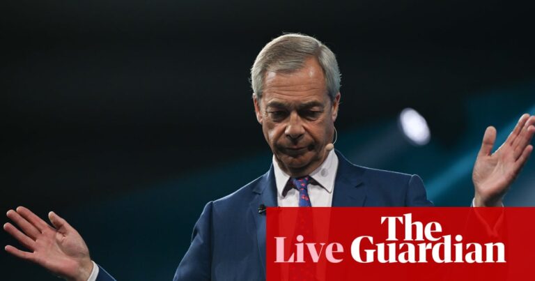 Farage rows back on promise to stop small boats within two weeks if he becomes PM – UK politics live | Politics