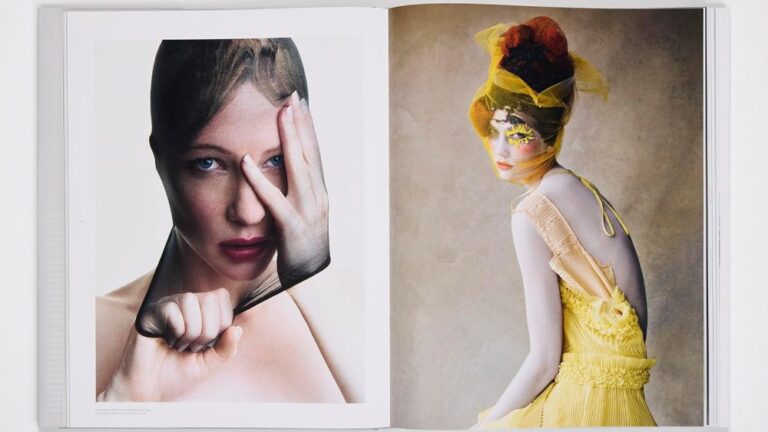 Fashion Photographs Seen & Unseen Book Review Patrick Demarchelier: Fashion Photographs Seen and Unseen book pictures featuring two models