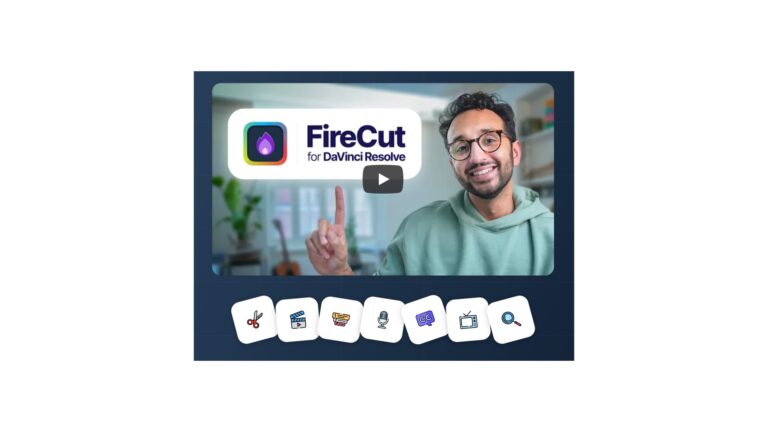 FireCut has arrived to DaVinci Resolve for AI acceleration 8