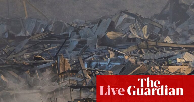 Gaza is becoming ‘graveyard of international humanitarian law’, says Unrwa boss – Middle East crisis live | Israel