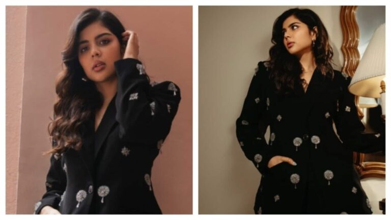 India's latest young star, Lokah actor Kalyani Priyadarshan wows in black suit, aces casual power dressing
