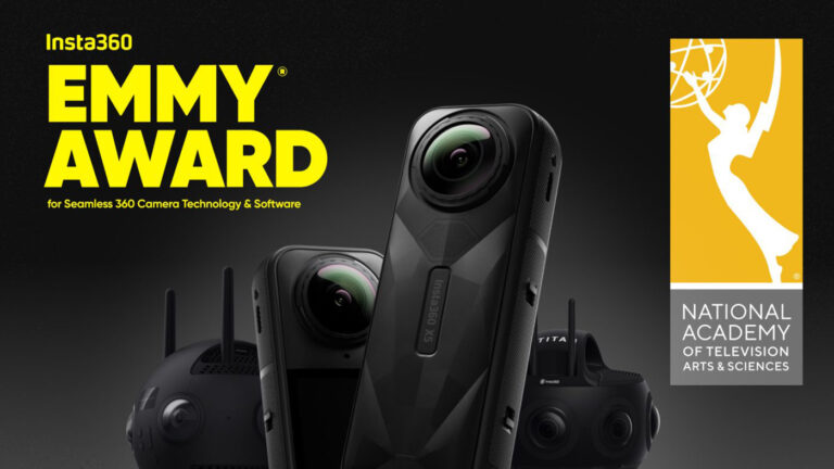 Insta360 wins an Emmy Award for innovative 360-degree camera technology and software Insta360 wins an Emmy Award for innovative 360-degree camera technology and software