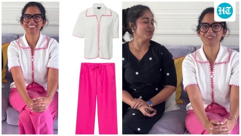 Isha Ambani ditches glam for casual white-pink co-ord set; even her ‘simple’ look comes with a price tag of over ₹45k Isha Ambani ditches glam for casual white-pink co-ord set; even her ‘simple’ look comes with a price tag of over ₹45k