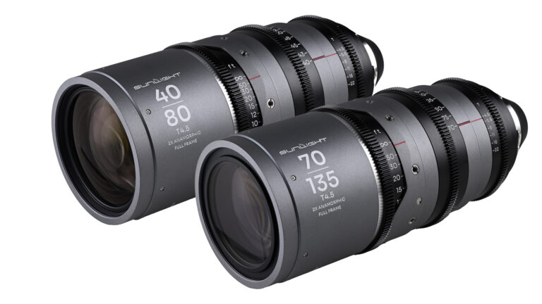 Laowa Sunlight 2x FF Anamorphic Zooms – Compact Front-Anamorphic 40-80mm and 70-135mm, Constant T4.5 Laowa Sunlight 2x FF Anamorphic Zooms – Compact Front-Anamorphic 40-80mm and 70-135mm, Constant T4.5