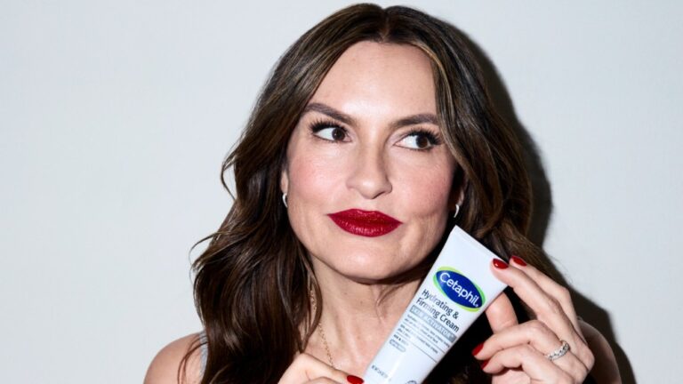Mariska Hargitay fronts the Cetaphil Skin Activator Hydrating & Firming Line.