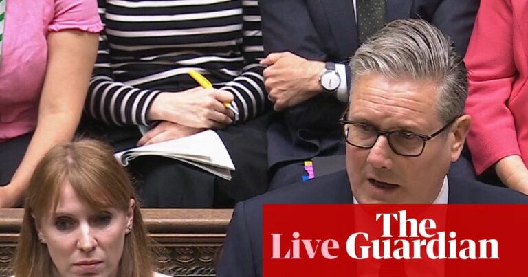 Starmer declines to say if he will sack Rayner if she is found to have broken ministerial code – UK politics live | Politics