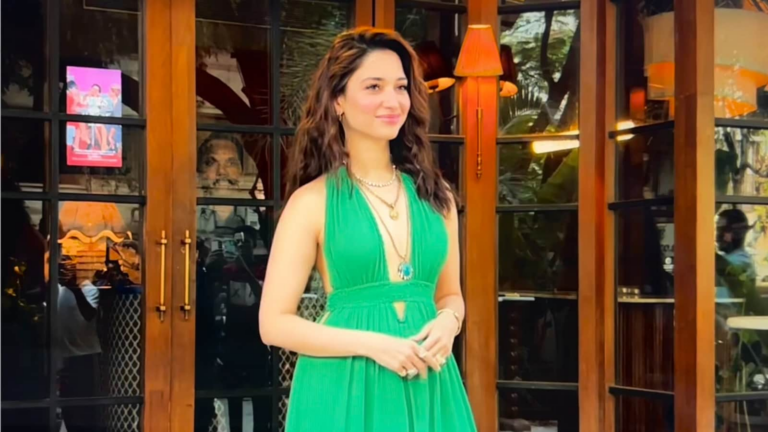 Tamannaah Bhatia aka 'Tamil Kareena Kapoor' wows fans in a plunging green dress amid impressive weight loss