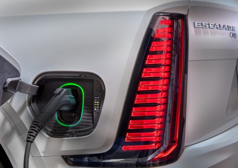 TechCrunch Mobility: A new speed bump for EV owners and Waymo’s robotaxi fleet surpasses 2,000 CADILLAC Escalade EV charging plug