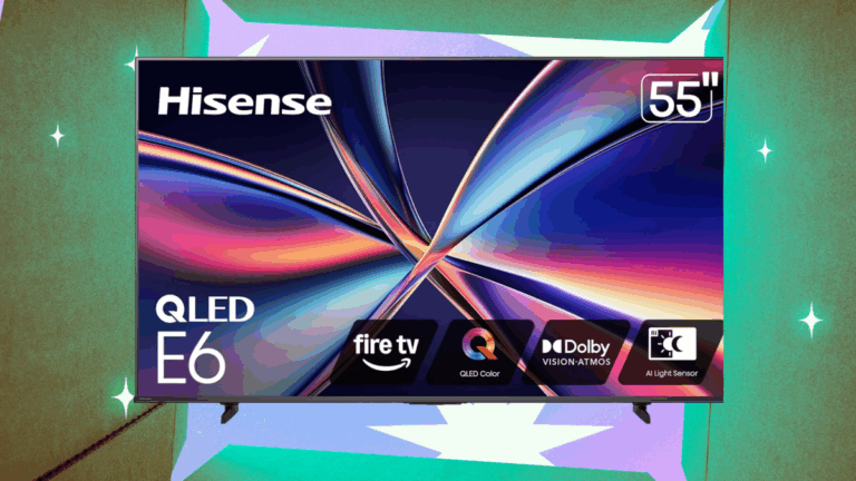 This 55-inch Hisense QLED TV Is Under $300 Right Now