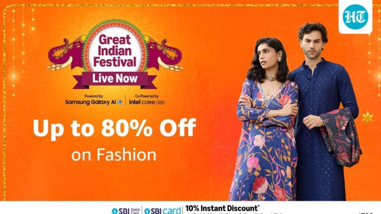 Up to 80% off on slim fit kurtas for women: Amazon Great Indian Festival Sale is LIVE Up to 80% off on slim fit kurtas for women: Amazon Great Indian Festival Sale is LIVE