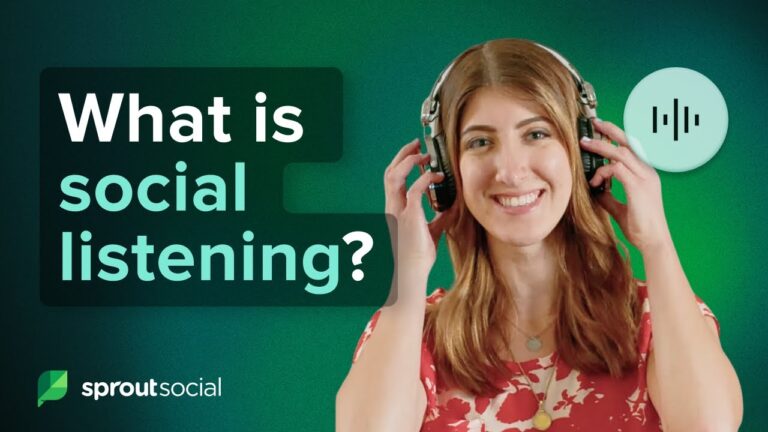 What is Social listening and what problems can it help you solve?