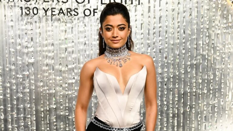 All eyes are on Rashmika Mandanna as she lights up Swarovski event in strapless dress and blinding necklace All eyes are on Rashmika Mandanna as she lights up Swarovski event in strapless dress and blinding necklace
