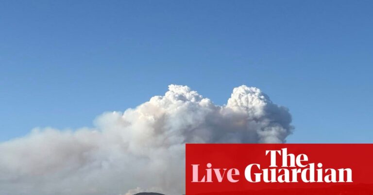 Australia news live: fire danger warnings in Queensland as crews battle Moreton Island blaze | Australia news