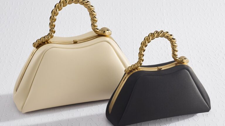 Bulgari Taps Destrée’s Géraldine Guyot for Bag Collaboration Bulgari Serpentine Top-handle “In conversation with Geraldine Guyot” handbag