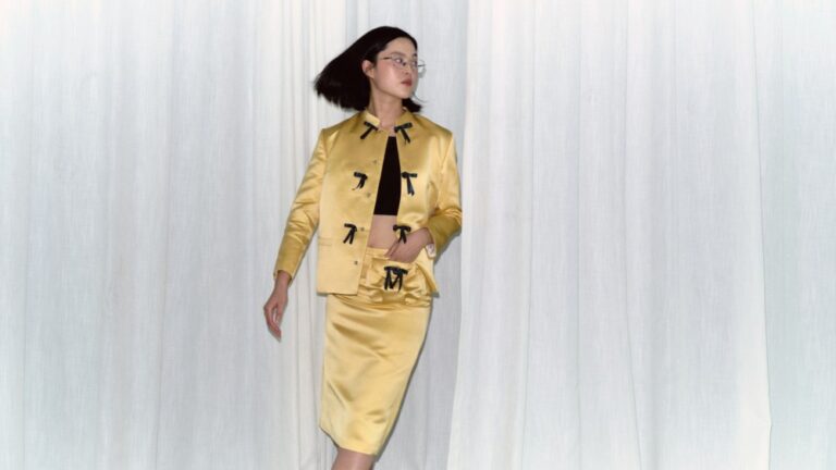 A look from Ao Yes' spring 2026 collection.