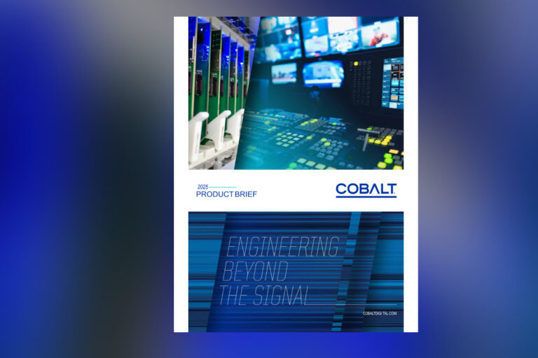 COBALT ARIA audio monitoring at NAB Show NY