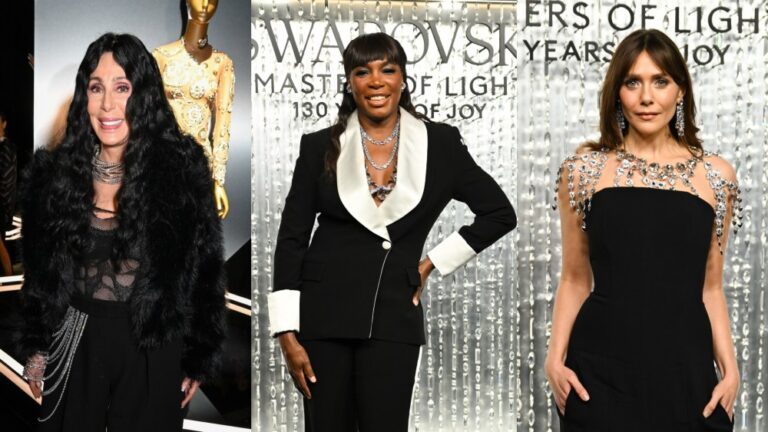 Cher & Venus Williams Lead Dazzling Turnout for Swarovski Event Cher, Venus Williams and Elizabeth Olsen at the Swarovski Masters of Light Opening Celebration on Oct. 28, 2025 in Los Angeles.