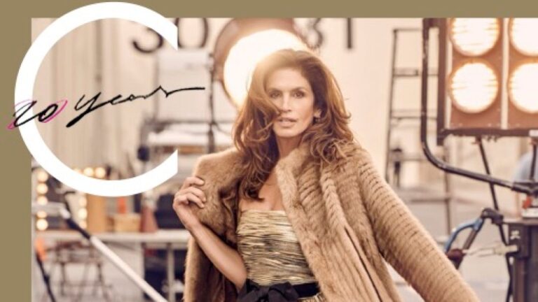 Cindy Crawford Covers C Magazine’s 20th Anniversary Issue C Magazine