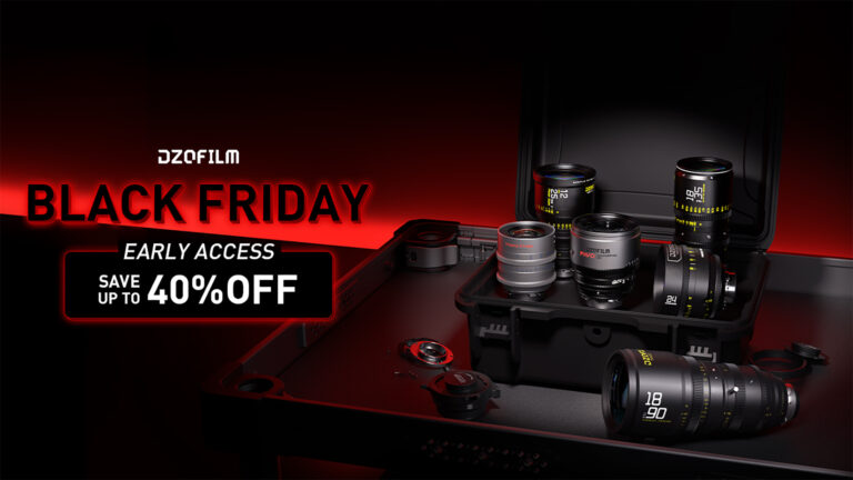 DZOFILM Kicks Off Early Black Friday Deals with Up to 40% Off and Three Giveaway Rounds