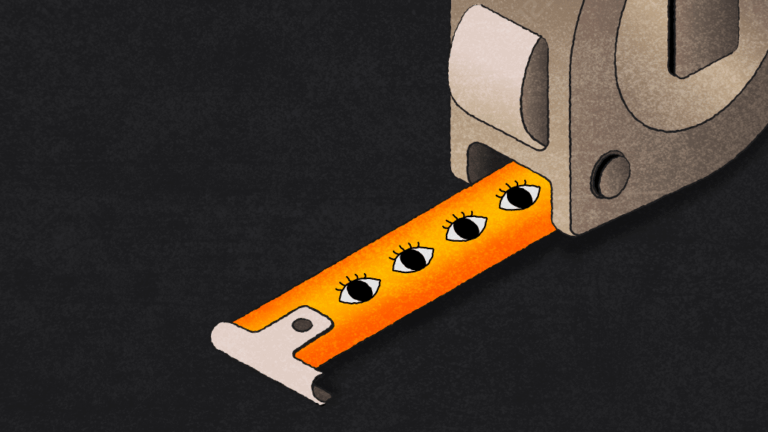 Discord reports positive numbers in early Quests measurement test A measuring tape slightly open with eyes on the measure. Representing measurement for omnichannel strategies.
