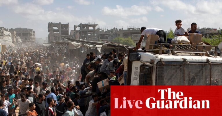 Egypt confirms international leaders’ summit on Monday to discuss Gaza ceasefire - live | Gaza