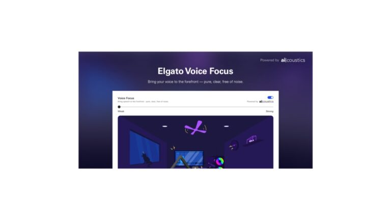 Elgato unleashes Voice Focus NR software as a standalone VST/AU! by Allan Tépper Elgato unleashes Voice Focus NR software as a standalone VST/AU! 11