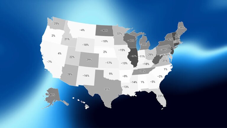 Housing market power shift: 15 states where buyers are winning back power Housing market power shift: 15 states where buyers are winning back power