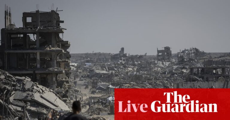 Infectious diseases in Gaza ‘spiralling out of control’, says WHO – Middle East live | Gaza