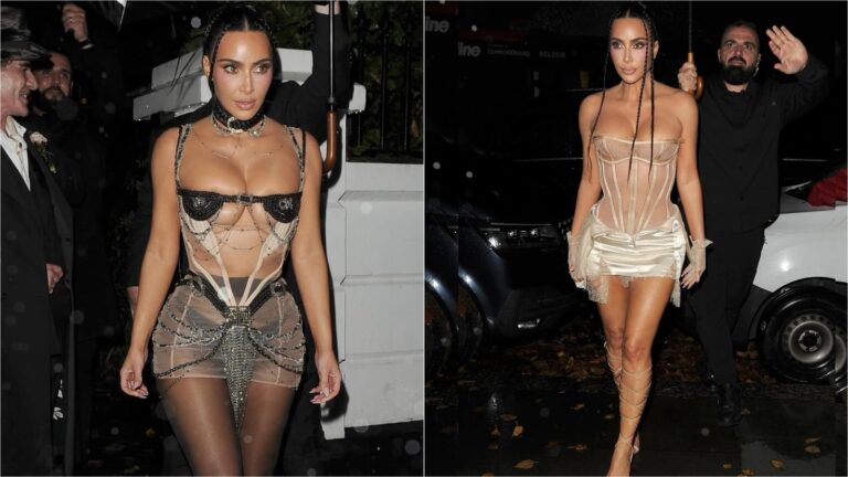 Kim Kardashian goes all out in bold, almost-nude outfits; fans ask if her ‘inspo’ is Bianca Censori